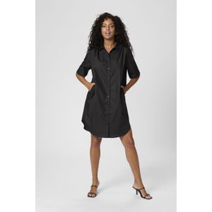 Kaffe - Overhemdjurk - Zwart - Dames
