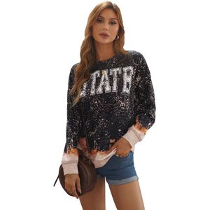 Tiedye Staat Graphic Sweatshirt