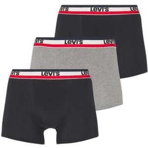 Levi's Sportswear-boxershorts, Set Van 3 - Grijs - Heren - Maat 2XL