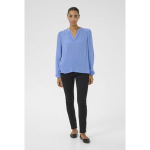 Blouse met lange mouwen Regular fit Ebb and Flow blue