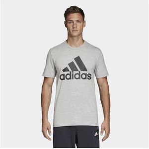 Adidas Heren Must Haves Badge Of Schoenen T-shirt Grijs Korte Mouw -  Grijs - Maat S