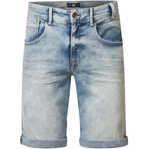 Petrol Industries - Heren Blizzard Denim Short Serenity - Blauw