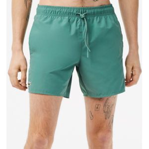Heren Lacoste Quick Dry zwembroek in groen