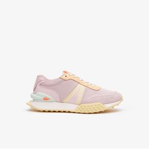 Women's Lacoste L-Spin Deluxe Trainers In Pink - Maat 39