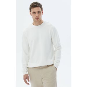 Sweatshirt met ronde hals