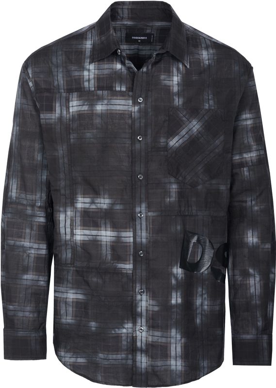 Dsquared2 - Overhemden - Zwart