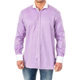 La Martina - Lila Long Sleeve Shirt - Overhemd - Heren - Katoen