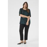 Kaffe Curve - Blouse - Groen - Polyester