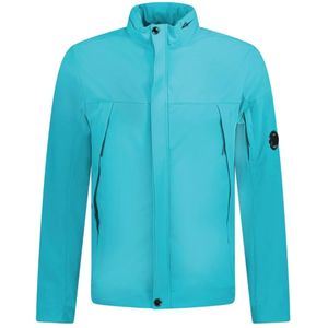 CP Company korte CP Tile blauwe shell-jas
