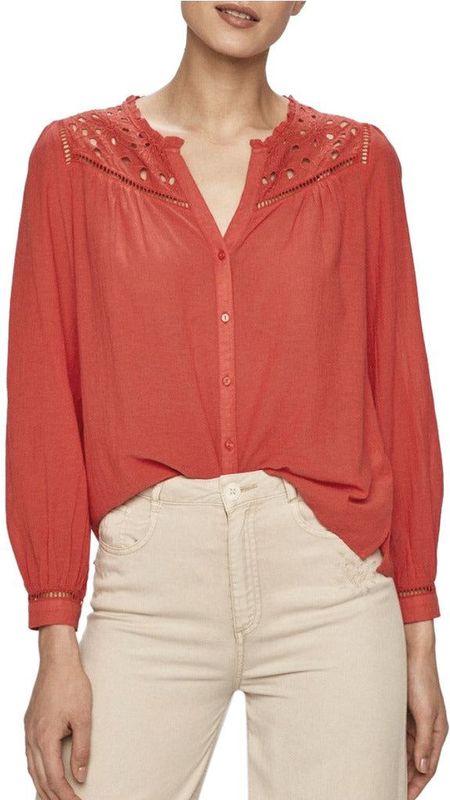 Pepe Jeans Dames CARINA Shirt Rood 351569