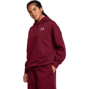 Under Armour - Icon Fleece - Hoodie - Rood - Oversized