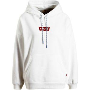 Levi's Sweater Met Logo Wit - Wit - Dames - Maat XS