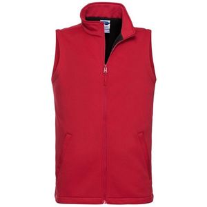 Russell Heren Slim Softshell Gilet (Klassiek rood)