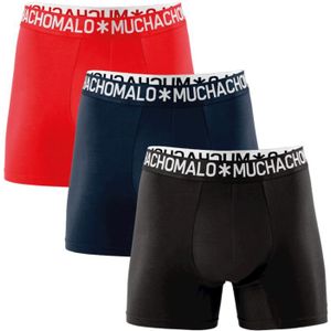 Muchachomalo Boxershort Solid (set van 3)