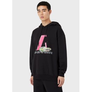 Heren Emporio Armani Hoodie in Zwart