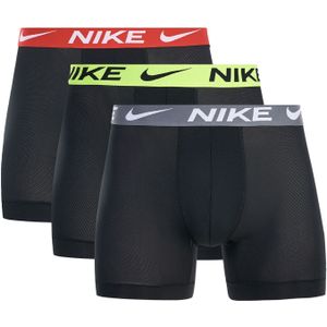 Nike Heren Boxershort (Pakket van 3) (Zwart)
