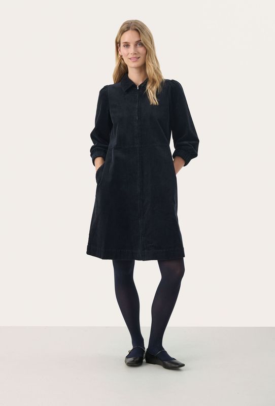 Part Two, Dames, Mantels, Blauw, Maat: XS Katoen,