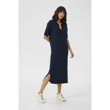 Kaffe - Lizza - Jurk - Navy - 3/4 Lengte - Viscose