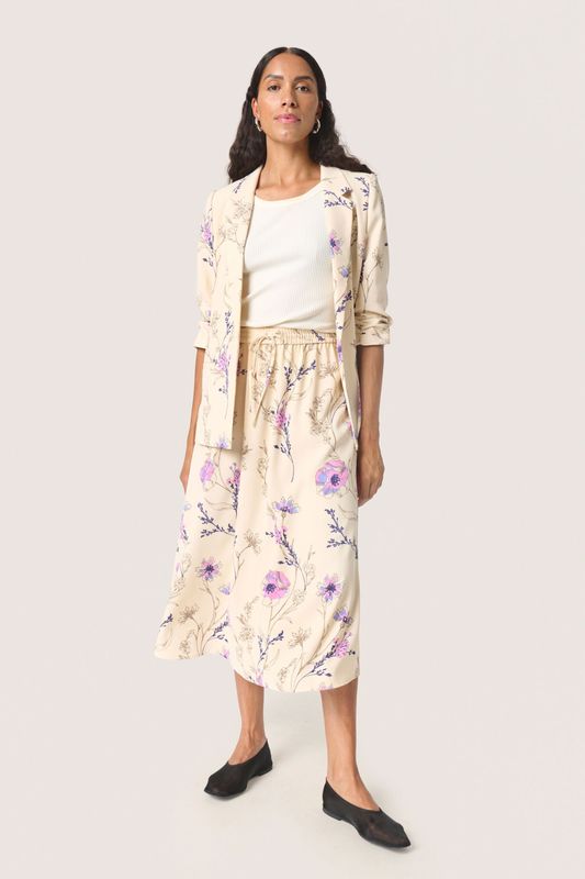 Soaked in Luxury - Shirley - Damesrok - Midi - Halverwege het Scheenbeen