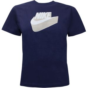 Nike - T-shirt - Marineblauw - Graphic Logo - Kinderen