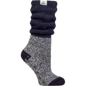 Dames Fluffy Slouch Top Antislip Thermo Bed Sokken