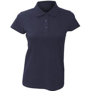 SOLS Dames/dames Prescott Poloshirt Met Korte Mouwen Jersey Polo (Franse Marine) - Maat 2XL