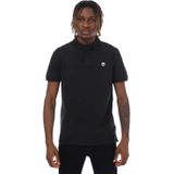 Heren Timberland Millers River Pique Polo Shirt in Zwart