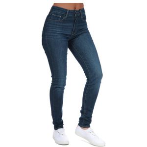Levi's 721 High Rise Skinny-jeans - Denim - Dames - Maat 25 Kort