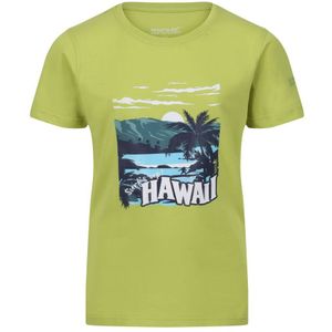 Regatta Kinderen/Kinderen Bosley VI Hawaii T-Shirt (Groene algen)