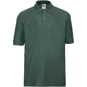 Russell Kinder/Kinder Piqué Poloshirt (Fles groen)
