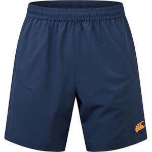 Canterbury Heren Geweven Shorts (Marine/Oranje)