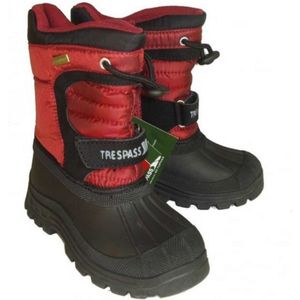 Trespass - Unisex Kukun Instap Winter Sneeuw Laarzen voor Kinderen (Rood)