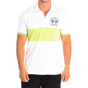 La Martina - TMP610-PK097 - Polo met Korte Mouwen - Wit