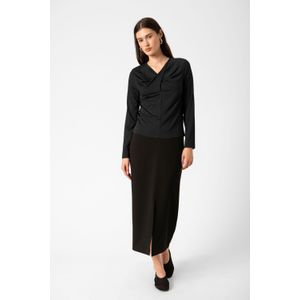 Soaked in Luxury, Dames, Tops, Zwart, Maat: L Viscose,