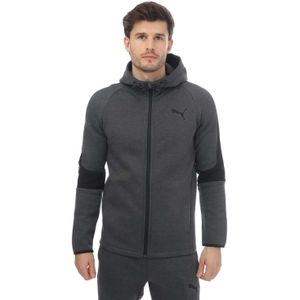 Puma - Evostripe Core - Hoodie - Grijs - Volledige Rits