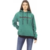 Green - BA22527 - Hoodie - Zwart - Katoen