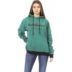 Green - BA22527 - Hoodie - Zwart - Katoen