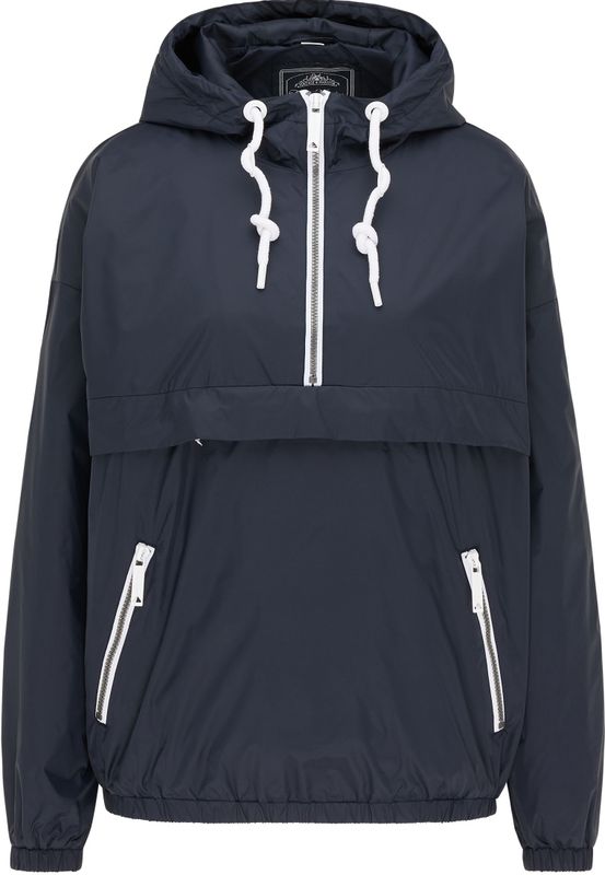 Dreimaster - Slip-on Jas - Nachtblauw - Dames