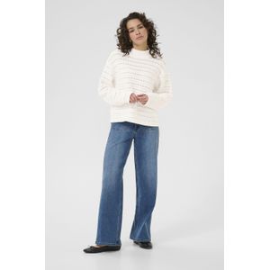 Kaffe - Kadolly Pullover - Truien - Krijt - Gebreid