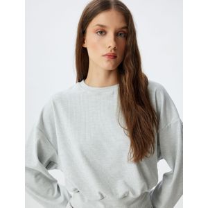 Koton - Pyjama's - Gebreide Top - Lange Mouw - Ronde Kraag