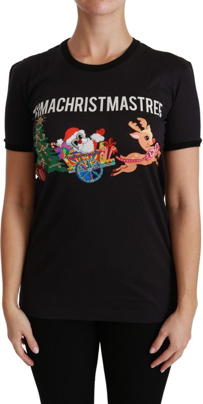 Dolce & Gabbana - T-shirt - Zwart - Katoen