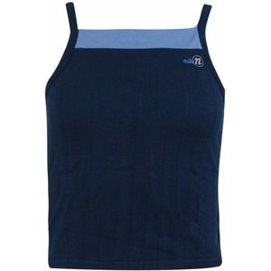 Nike - Square Neck - Mouwloze Top - Navy Blauw - Dames