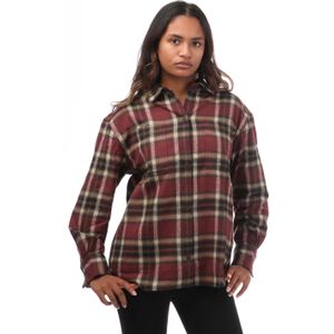 Dames Timberland Flannel Overhemd in Port