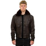 Heren - Air Force A2 - Leren Pilotenjack - Bruin