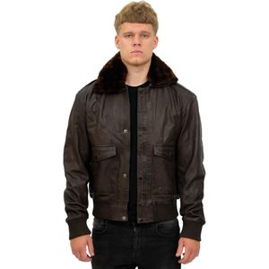 Heren - Air Force A2 - Leren Pilotenjack - Bruin