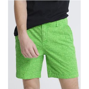Superdry Nue Wave Wash Shorts In Green - Heren - Maat 31 (Taille)