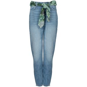 Guess - Mom Fit High-Waisted Jeans - Blauw - Dames