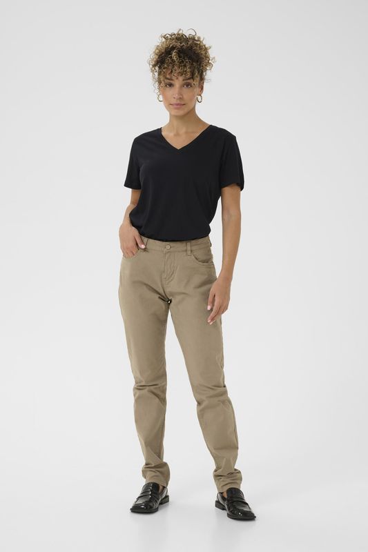 Cream, Dames, Broeken, Beige, Maat: W29 L32