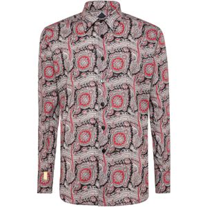 Billionaire - Silver Cut LS Milano - Overhemd - Veelkleurig - Katoen Poplin