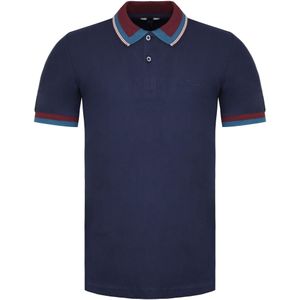 Ben Sherman - Gestreepte Kraag - Poloshirt - Navy